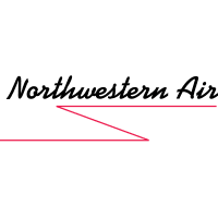 Northwestern Air (J3) logo